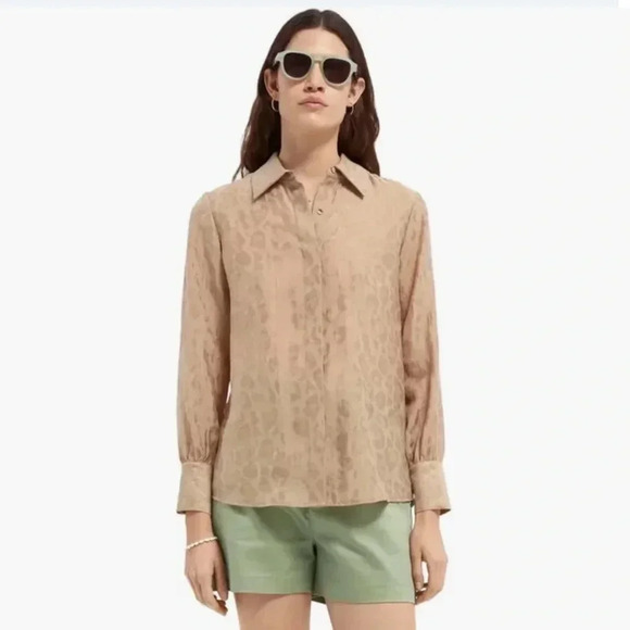 Scotch & Soda Animal Print Jacquard Shirt - Picture 3 of 3